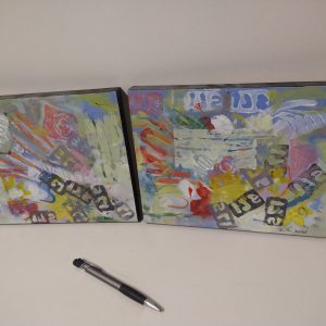 tableau œuvre abstraite